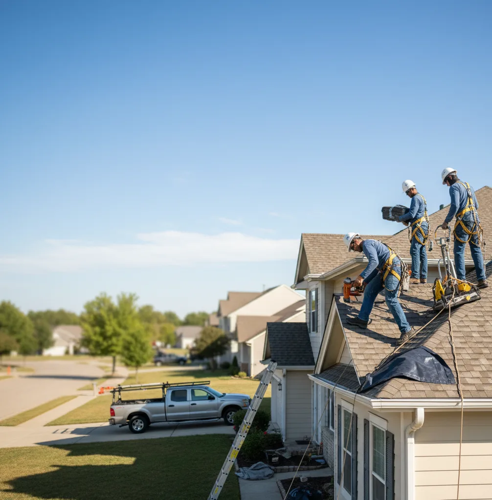 Roof Repair in Center